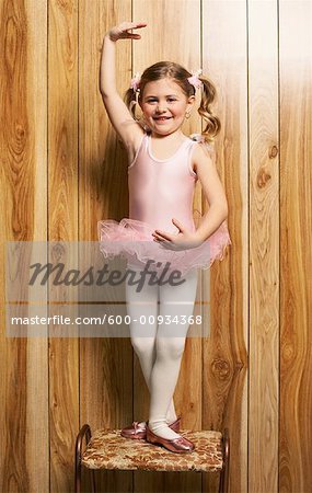 Porträt von Ballerina