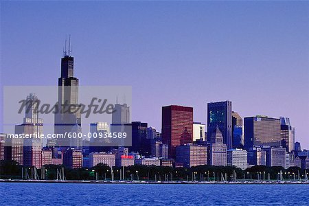 Skyline de Chicago, Illinois, USA