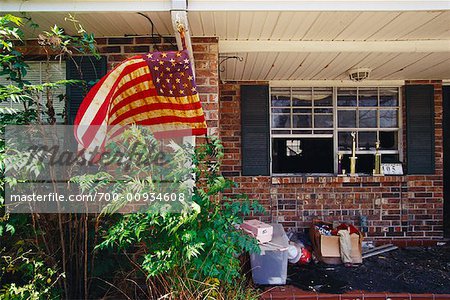 Hurricane Damage, New Orleans, USA