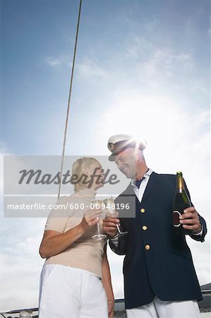 Couple on Yacht