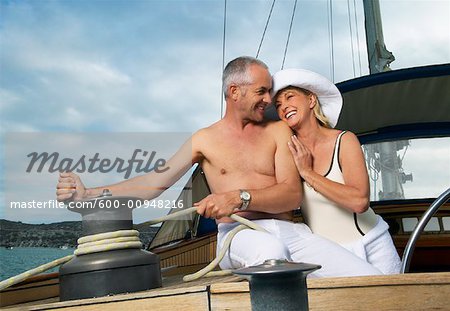 Couple on Yacht