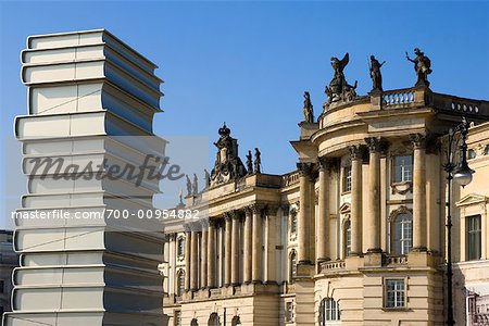 La livre d'impression Sculpture moderne, Berlin, Allemagne