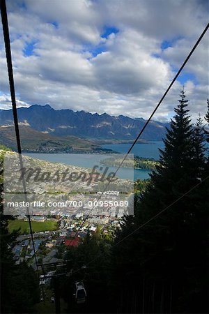 Queenstown, île du Sud, Nouvelle-Zélande Queenstown, île du Sud, Nouvelle-Zélande