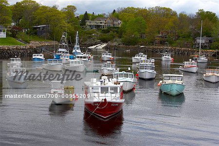 Boats, Perkins Cove, Ogunquit, Maine, USA