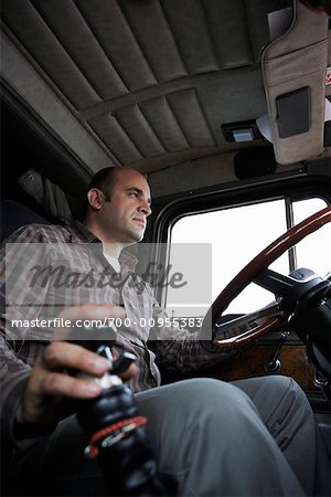 Portrait of Truck Driver