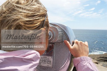 Woman Using Viewfinder