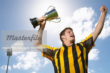 Soccer Champion Cheering