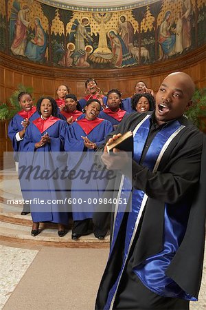 Gospel Choir and Minister