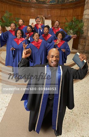 Gospel Choir and Minister