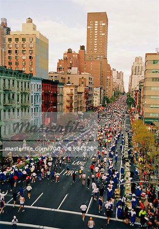 Marathon de New York City, New York, New York, États-Unis