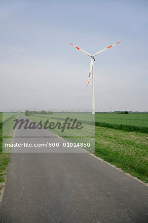 Wind Turbine and Road