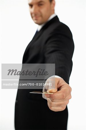 Businessman with Credit Card