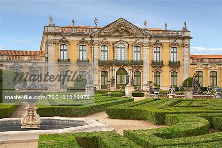 Jardin, Palacio de Queluz, Queluz, Portugal