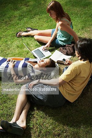 Group of Students Outdoors