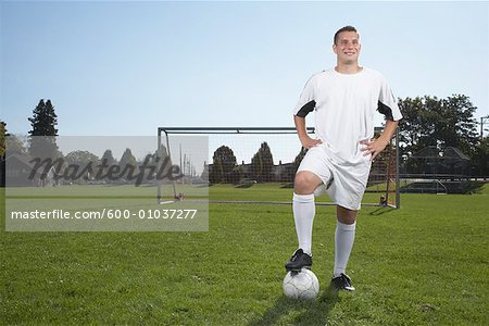 Portrait of Soccer Player
