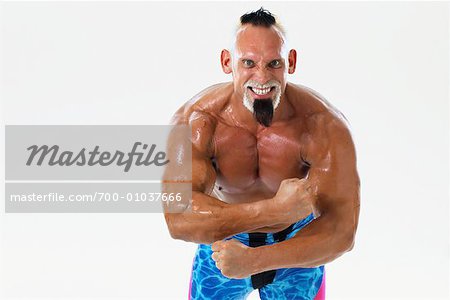 Portrait d'homme, Muscles de flexion