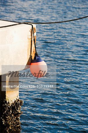 Close-up of a buoy