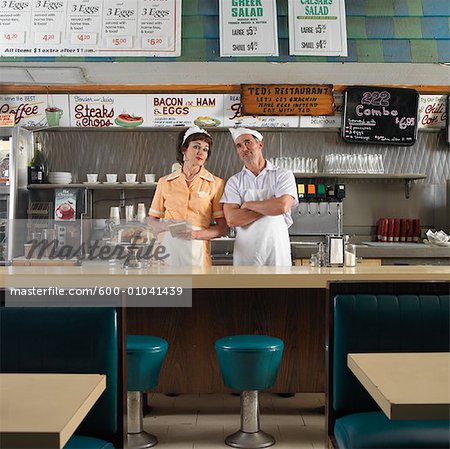 Portrait of Diner Employees