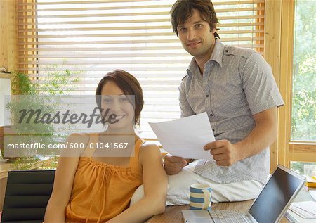 Couple in Office