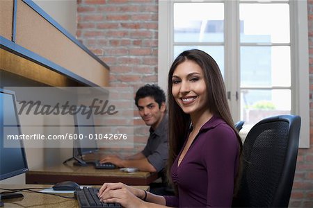 Portrait de gens d'affaires de bureau