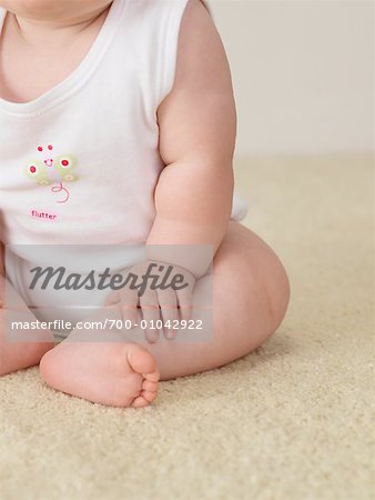 Close-up of Baby's Arms and Legs