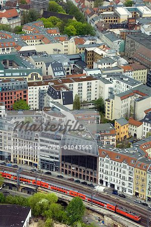 Overview of Berlin, Germany