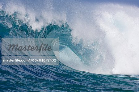 Wave, North Shore, Oahu, Hawaii, USA