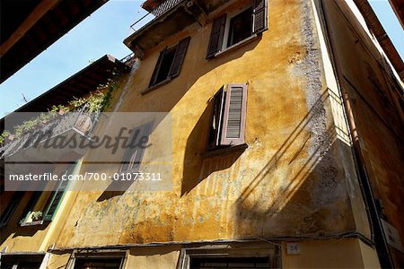 Extérieur de la maison à Bellagio, Italie