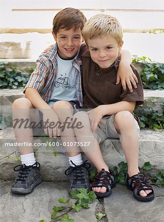 Portrait of Two Boys