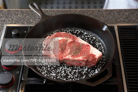 Steak in Skillet