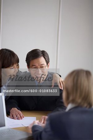 Couple Meeting with Financial Advisor