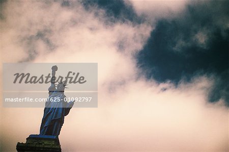 Low angle view of a statue, Statue Of Liberty, New York City, New York State, USA