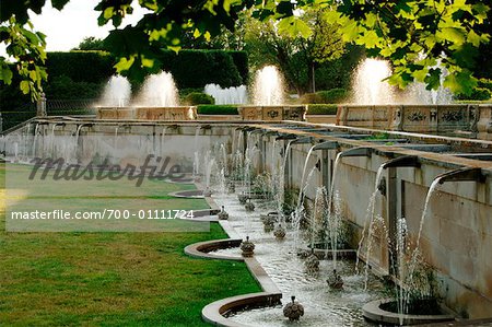 Fountains, Longwood Gardens, Kennett Square, Pennsylvania, USA