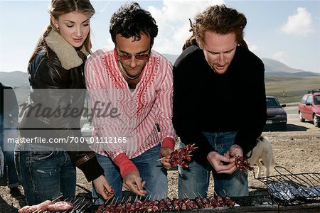 Amis de barbecue