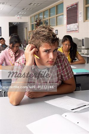 Students Taking Test