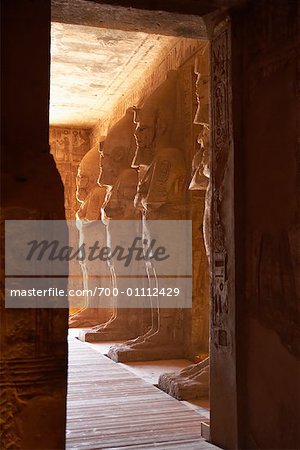 Hypostyle Hall, Abu Simbel, Egypt, Africa