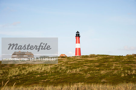 Lighthouse, Hoernum, Sylt, Germany