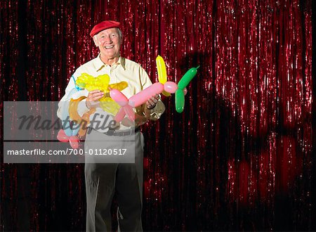 Performer with Balloon Animals