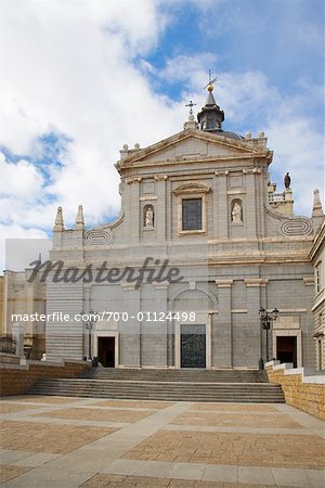 Catedral De La Almudena, Madrid, Spanien