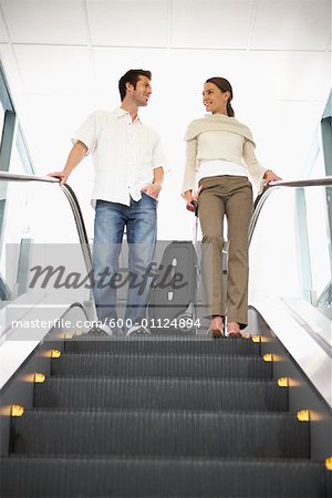 People on Escalator