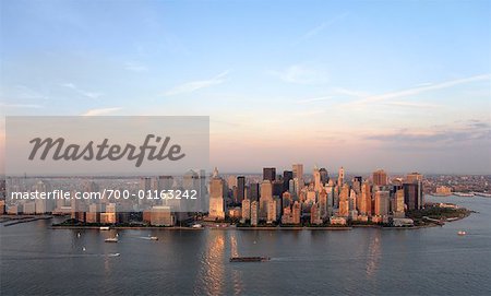 Overview of New York City, New York, USA
