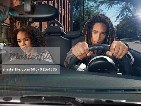 Couple in Car