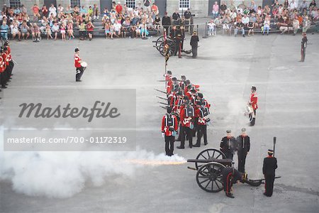 Sunset Ceremony at Fort Henry, Kingston, Ontario, Canada