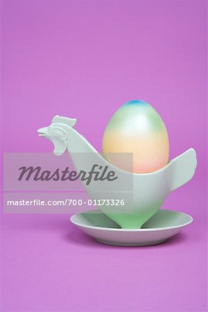 Easter Egg in Egg Cup