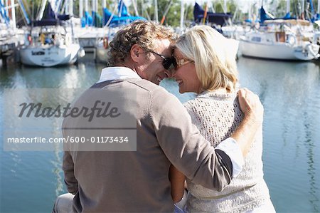 Couple à la Marina