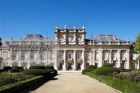 Palacio Real De La Granja, San Ildefonso, Segovia, Spanien