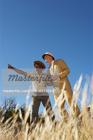 Men on Safari, Western Cape, South Africa