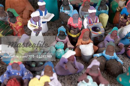 Figurines pour la vente, Assouan, Égypte