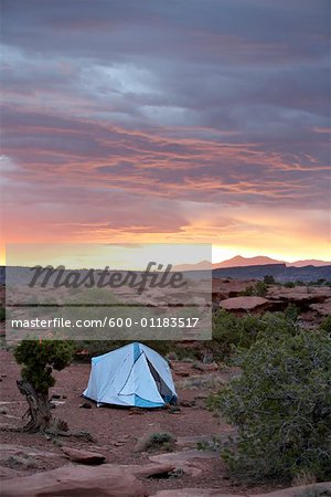 Tent, Capital Reef National Park, Utah, USA