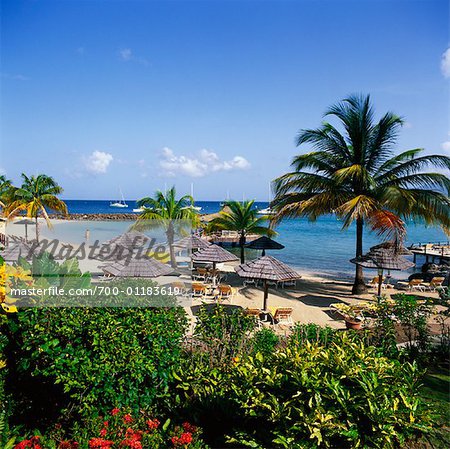 Hotel on Beach, Martinique